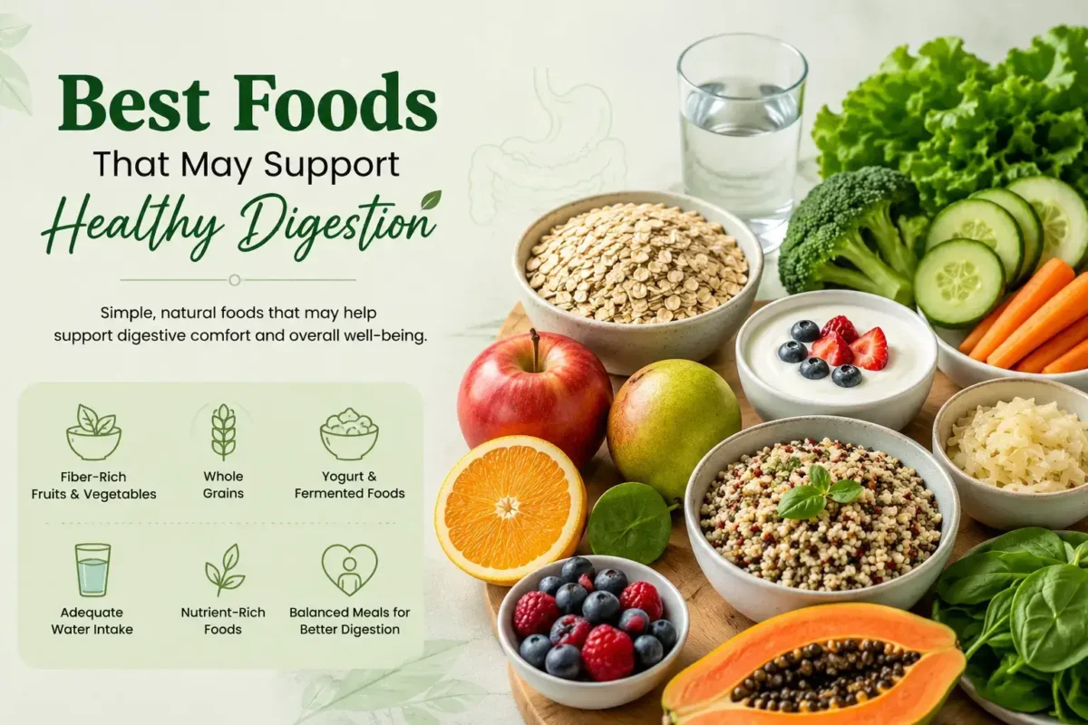 Best Foods That May Support Healthy Digestion