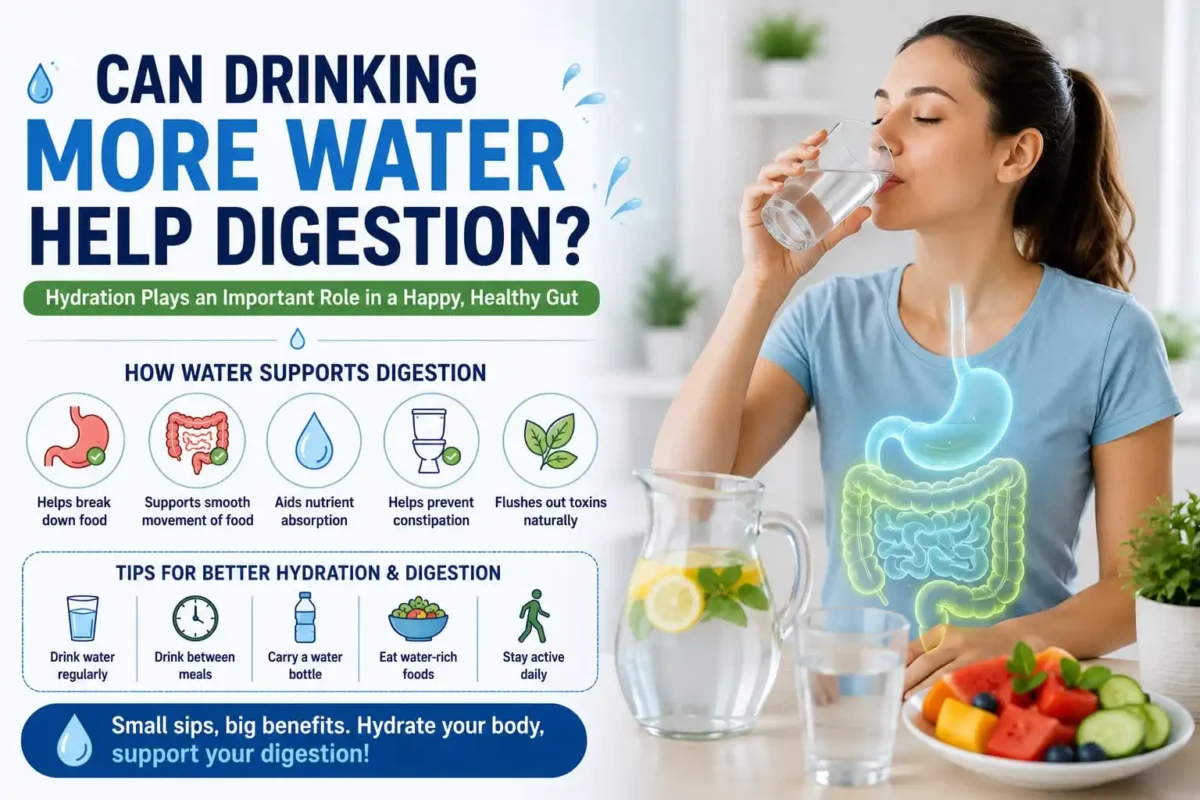 Can Drinking More Water Help Digestion