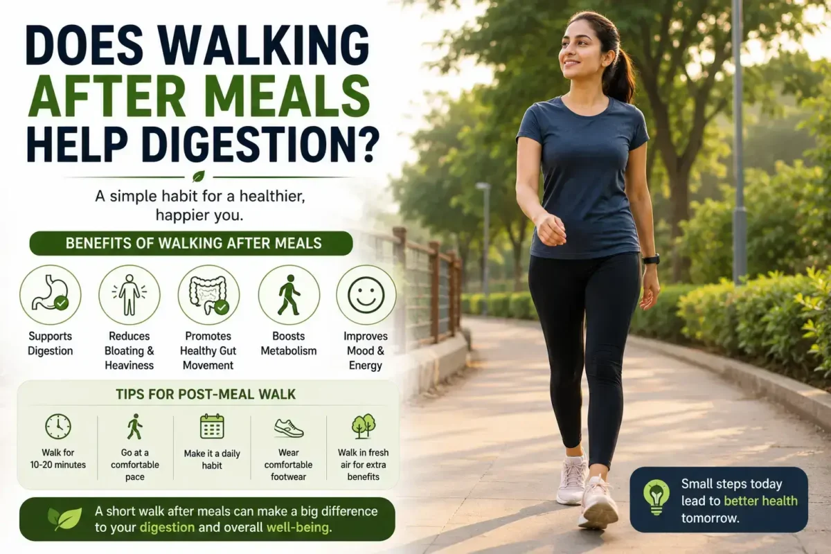 Does Walking After Meals Help Digestion