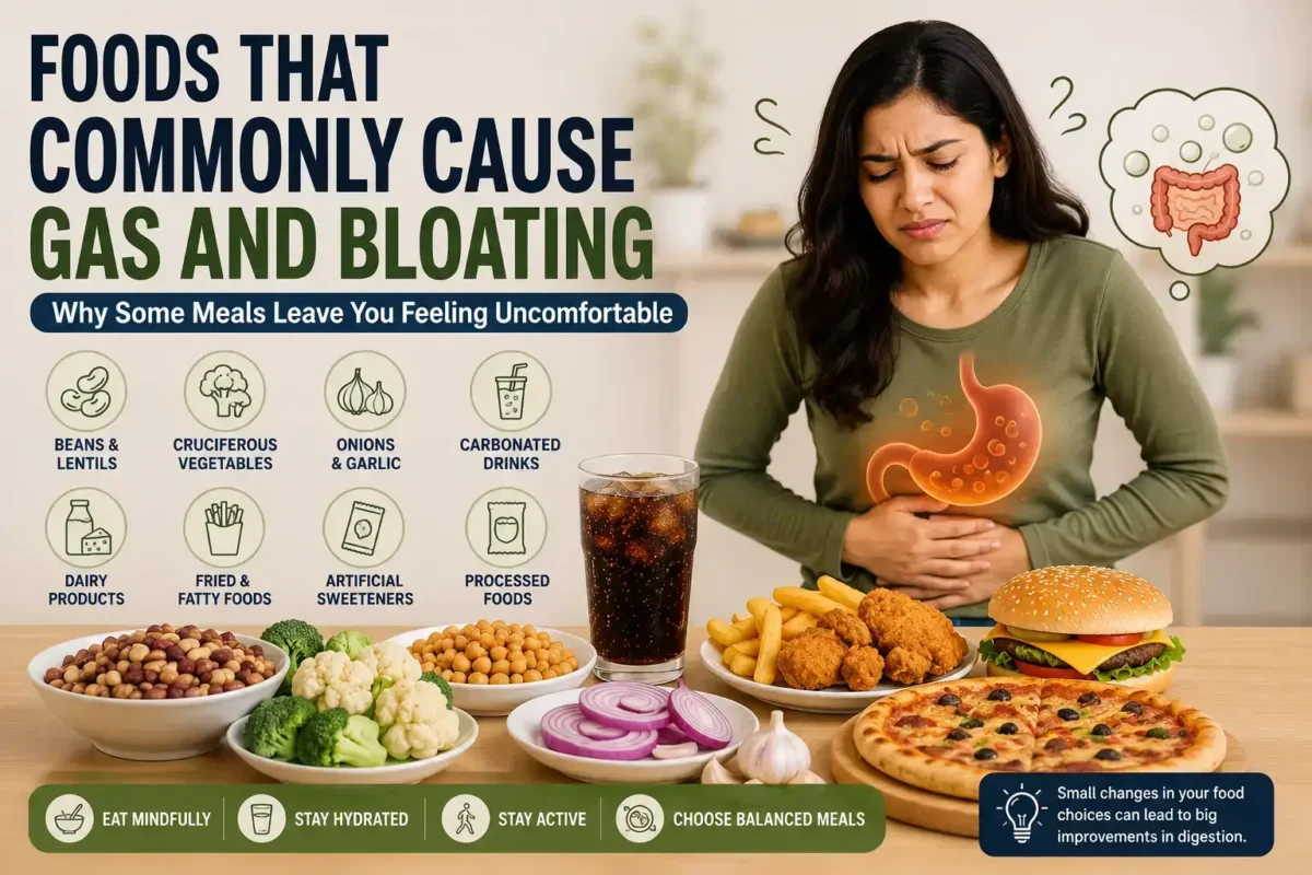 Foods That Commonly Cause Gas and Bloating