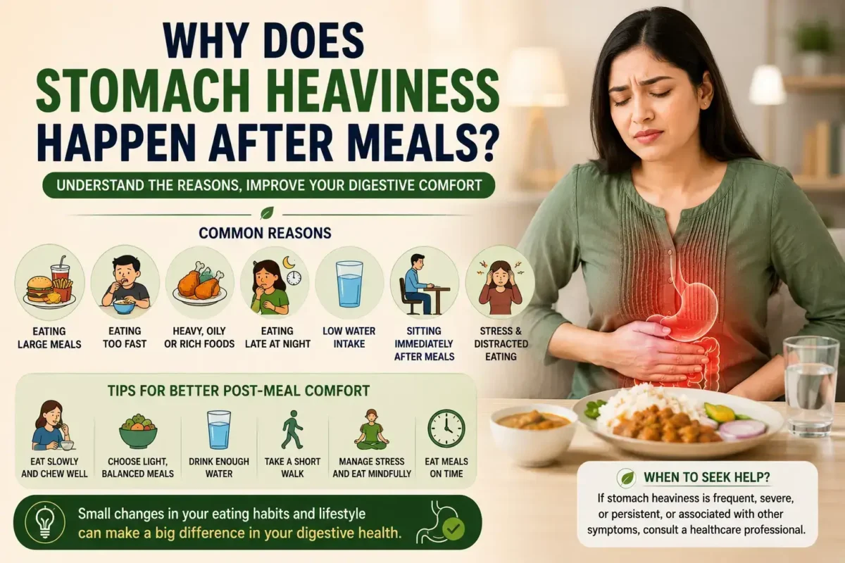 Why Does Stomach Heaviness Happen After Meals